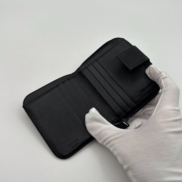 Prada Nylon Compact Zip Around Wallet - Picture 5 of 11